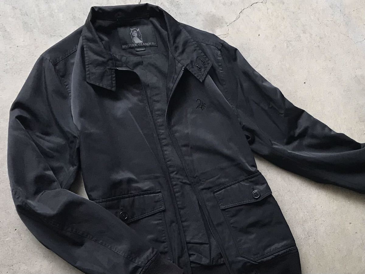 HYSTERIC GLAMOUR ナイロン スイングトップ M ヒステリックグラマー