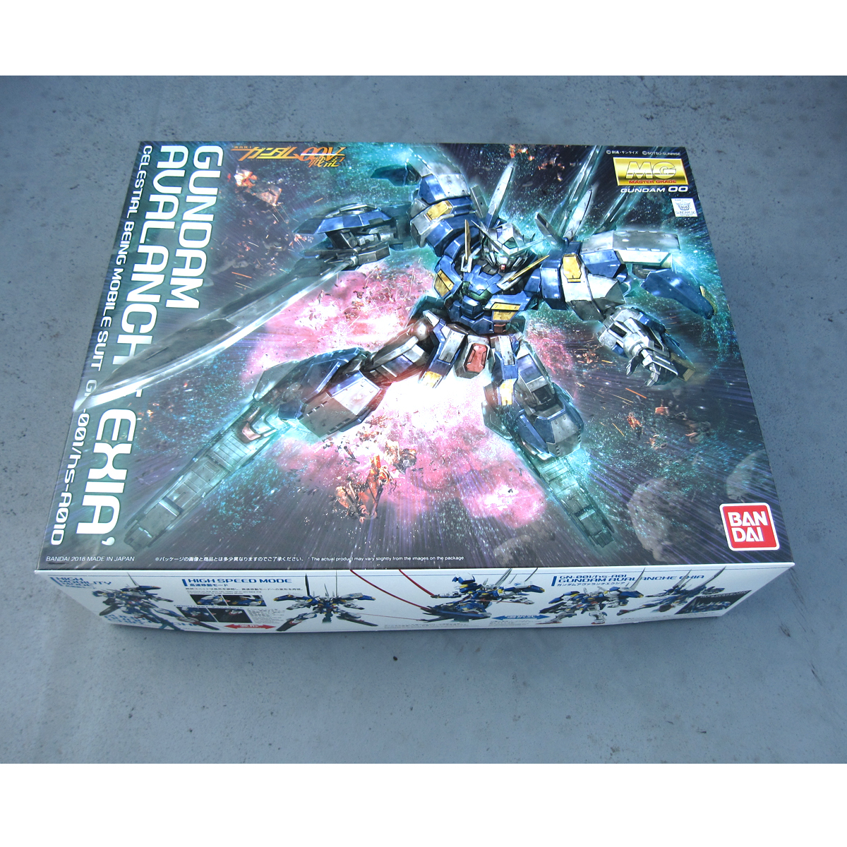 未組立 MG ガンダム アヴァランチエクシア ダッシュ （プレバン 限定 1 