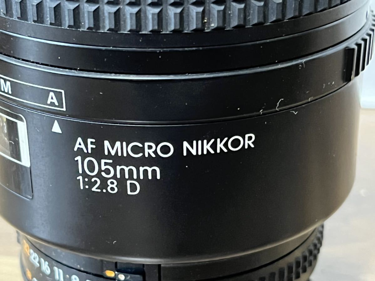 Nikon ニコン AF MICRO NIKKOR 105mm F2.8D カメラレンズ AF 105mm