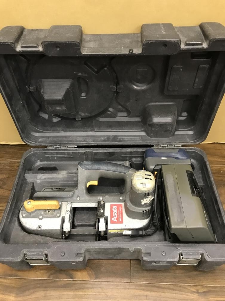 【お得，限定セール】 006 ジャンク品 アサダ ASADA 充電式バンドソー H60Eco(メタルソー、バンドソー)｜売買されたオークション情報、yahooの商品情報をアーカイブ公開 - オークファン 鉄工用