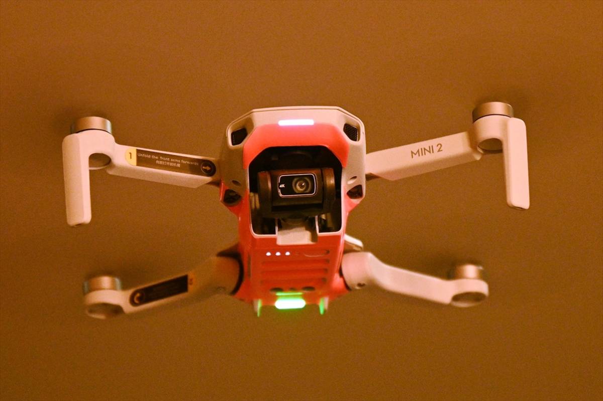 DJI mavic mini2 fly more コンボ　機体新品同等品　送料無料　スキンシール(訳あり)+海外バッテリー+NDフィルター付き_1