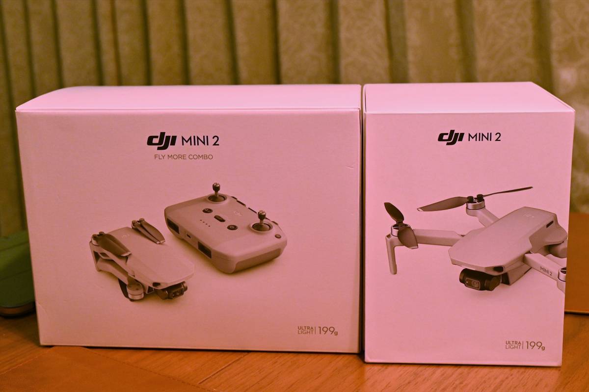 DJI mavic mini2 fly more コンボ　機体新品同等品　送料無料　スキンシール(訳あり)+海外バッテリー+NDフィルター付き_8