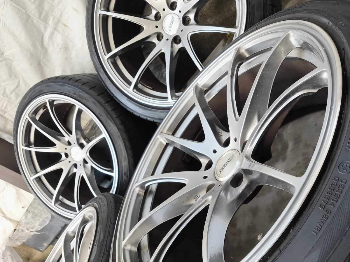美品】VOLk G25 RAYS 鍛造ワンピース 軽量ホイール 19インチ PCD112 