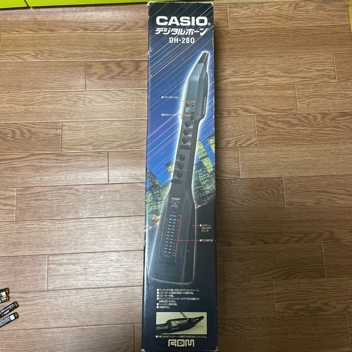 カシオ デジタルホーン シンセサイザー サックス DH-280 楽器 デジタル