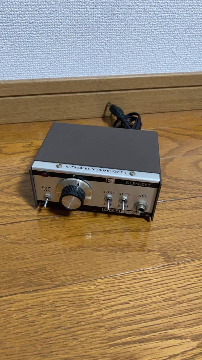 カツミ エレキー 電鍵 EK-160 ⁄ EK-127 エレクトリックキーヤー