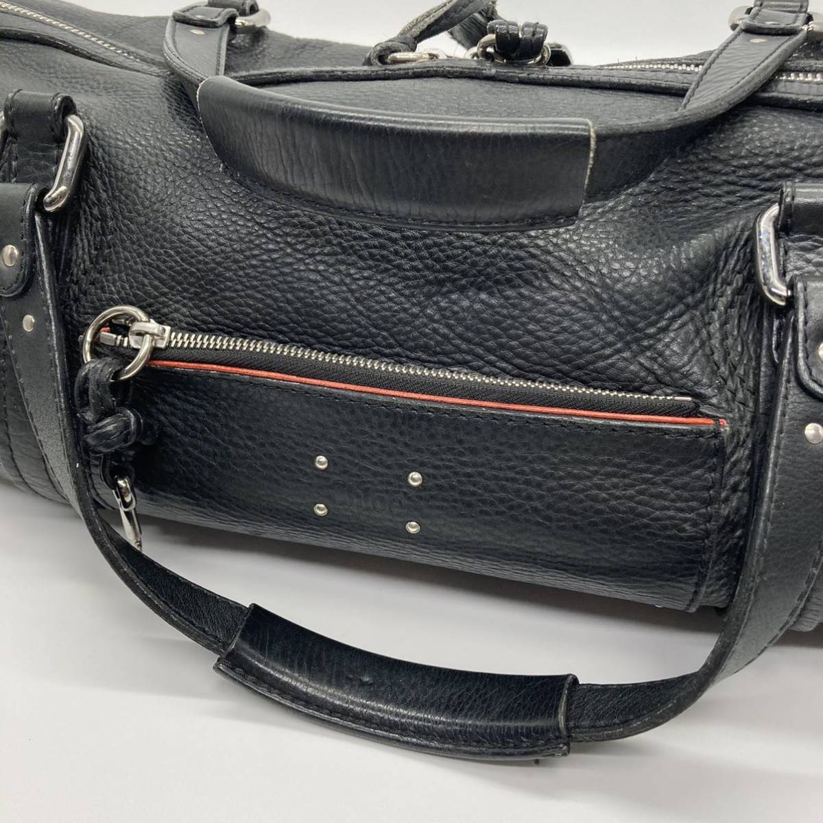 1円【美品 限定品】 chloe クロエ ボストンバッグ ミスター