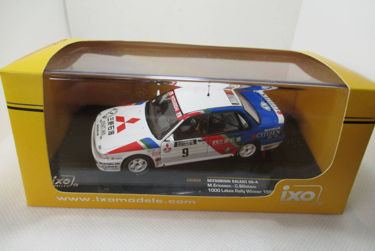 【2026】 ixo イクソ 1/43 ラリーアート 三菱 ギャラン VR-4 WRC 1989年 WINNER(乗用車)｜売買されたオークション情報、yahooの商品情報をアーカイブ公開 - オークファン 乗用車