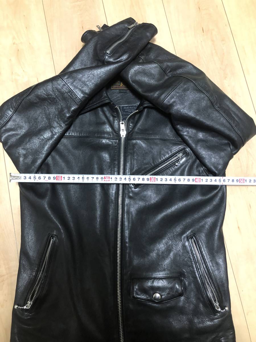 HYSTERIC GLAMOUR ヒステリックグラマー 0243LB01 ラムレザー シングル