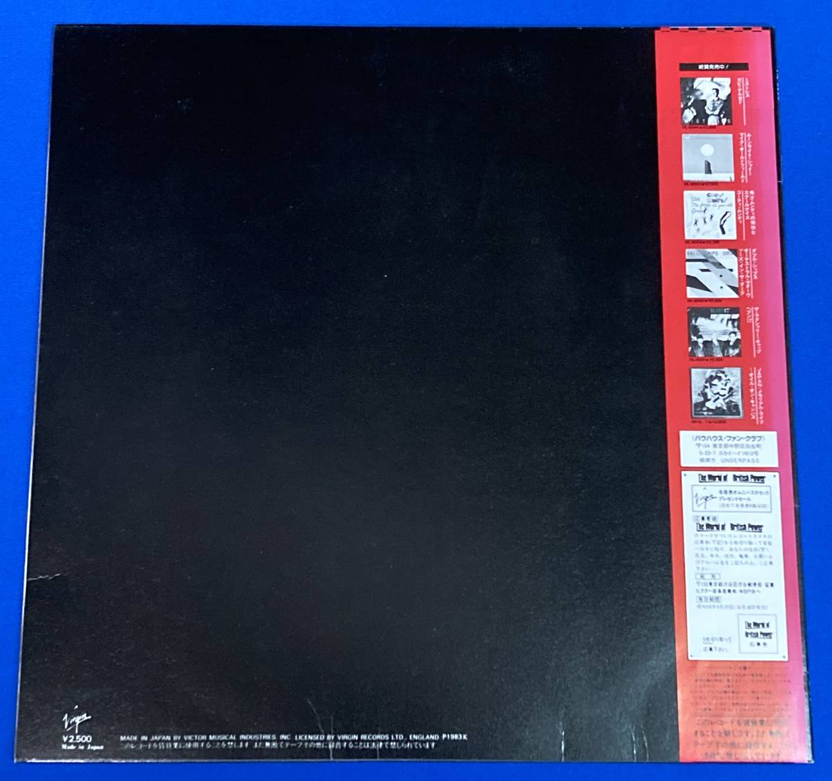 Gone Sky's Out THE バウハウス GONE SKY'S Bauhaus ⁄ ザ・スカイズ