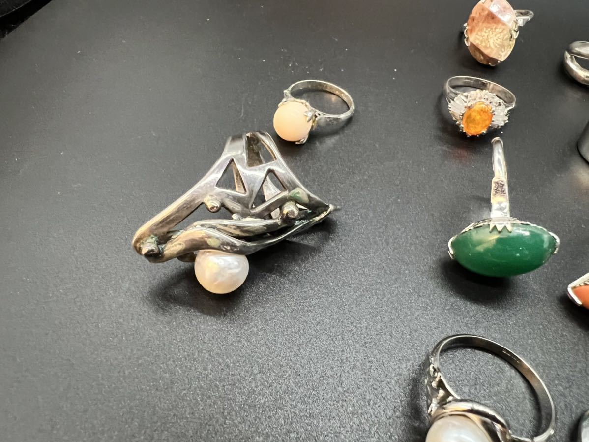 ☆シルバーリング ヴィンテージ アクセサリー 大量まとめ売り 純銀