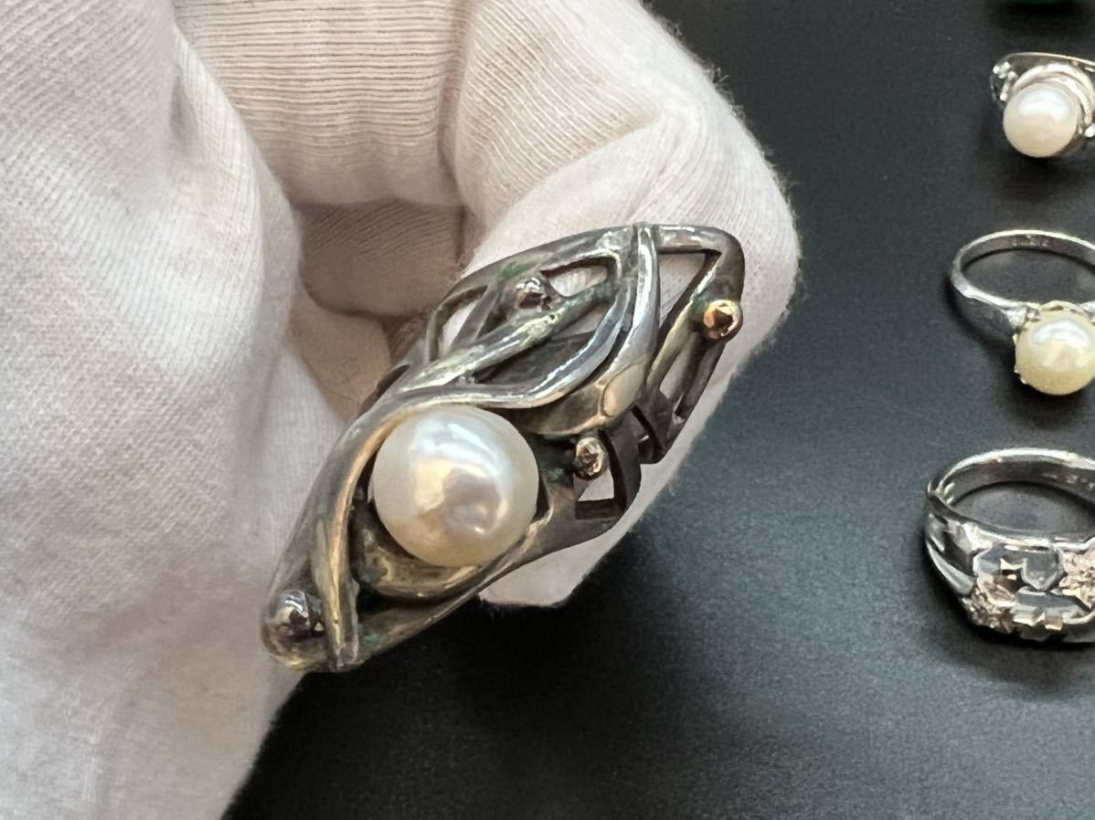 ☆シルバーリング ヴィンテージ アクセサリー 大量まとめ売り 純銀