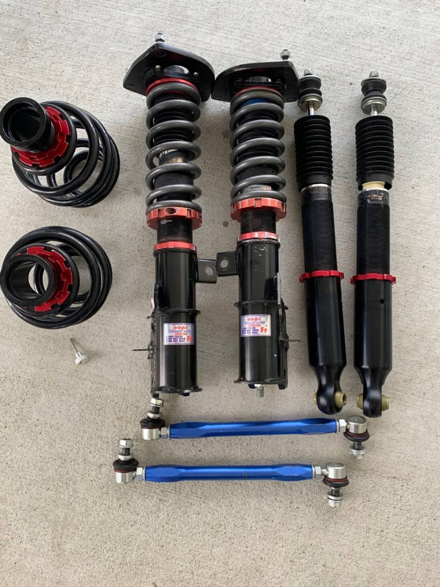 セレナ C25.C26 車高調サス C25 C26 C27セレナ 全長式車高調