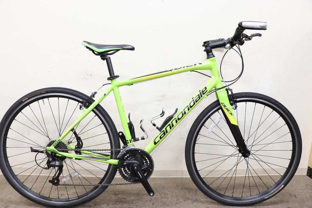 □CANNONDALE キャノンデール QUICK4 クロスバイク SHIMANO 3X9S 