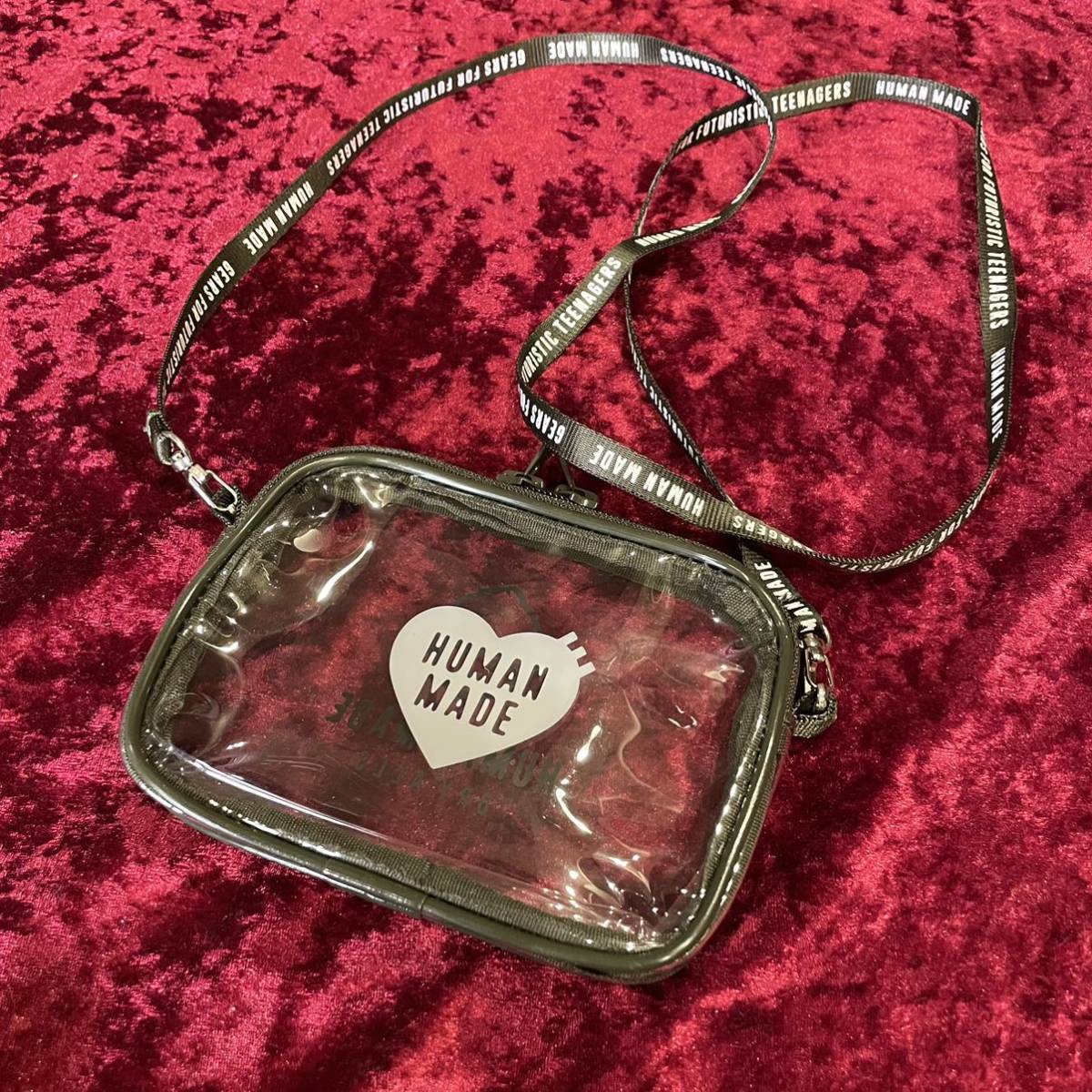 HUMAN MADE ヒューマンメイド クリア ショルダーポーチ バッグ  