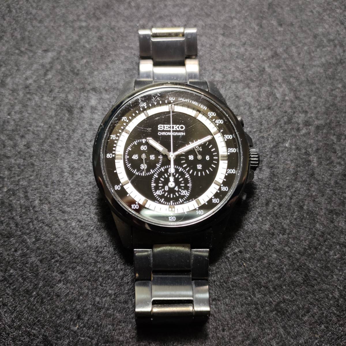7T11-0BH0 SEIKO クロノグラフ セイコー スピードマスター - 復刻 公式 