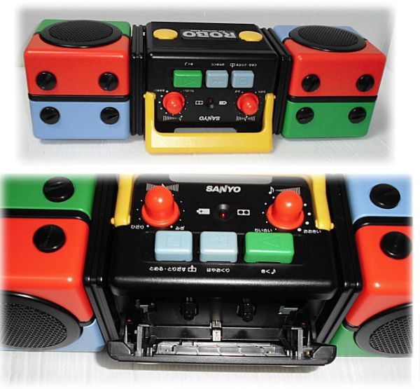 SANYO カセットプレーヤー ROBO-01 「SANYO バブル時代に誕生した