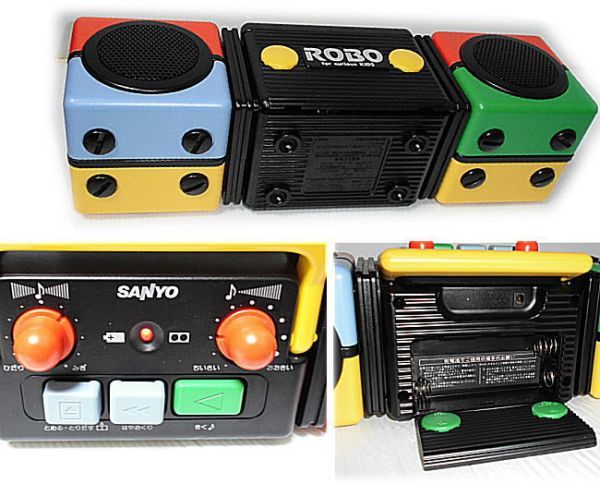 SANYO カセットプレーヤー ROBO-01 「SANYO バブル時代に誕生した