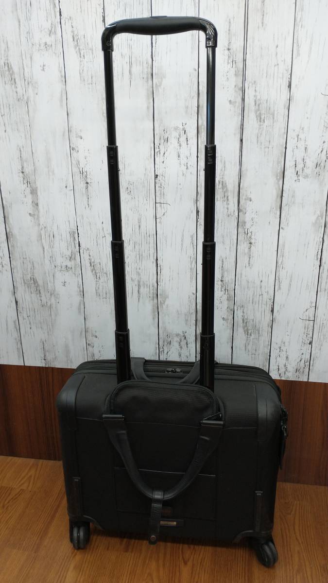 メンズ 【超美品】TUMI トゥミ キャリーケース ブラック 26627D2