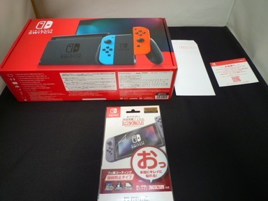 T【ア-24】【80サイズ】極美品/Nintendo Switch本体 ニンテンドー 