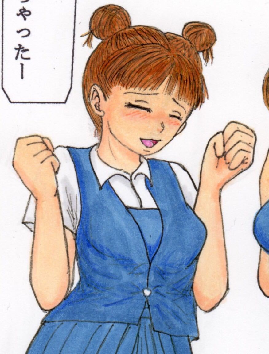 手描きイラスト リアル あたしンち 川島 山下 学生 手描きイラスト 売買されたオークション情報 Yahooの商品情報をアーカイブ公開 オークファン Aucfan Com