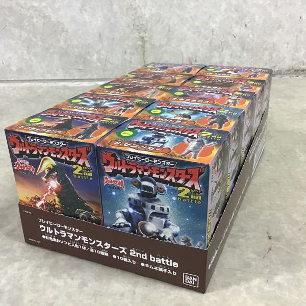 ウルトラマンモンスターズ 2nd 全10種 箱未開封品 プレイヒーローモンスター 1円～ 未開封 プレイヒーローモンスター ウルトラマンモンスターズ 2nd