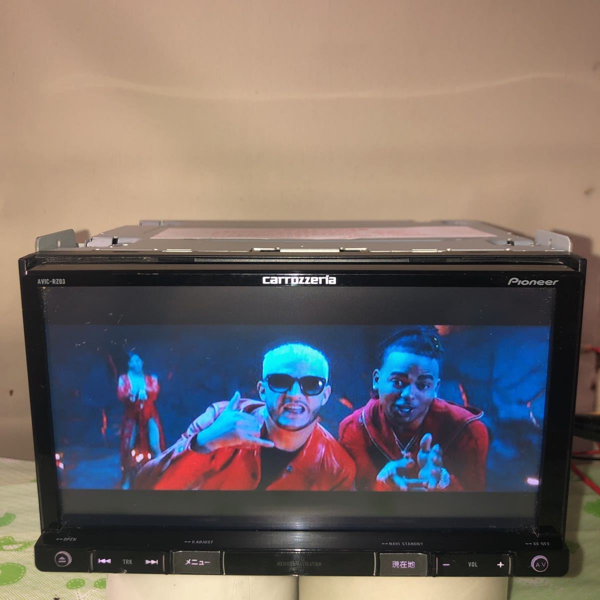 ○カロッツェリア○AVIC－RZ03○メモリーナビCD/DVD データ2014