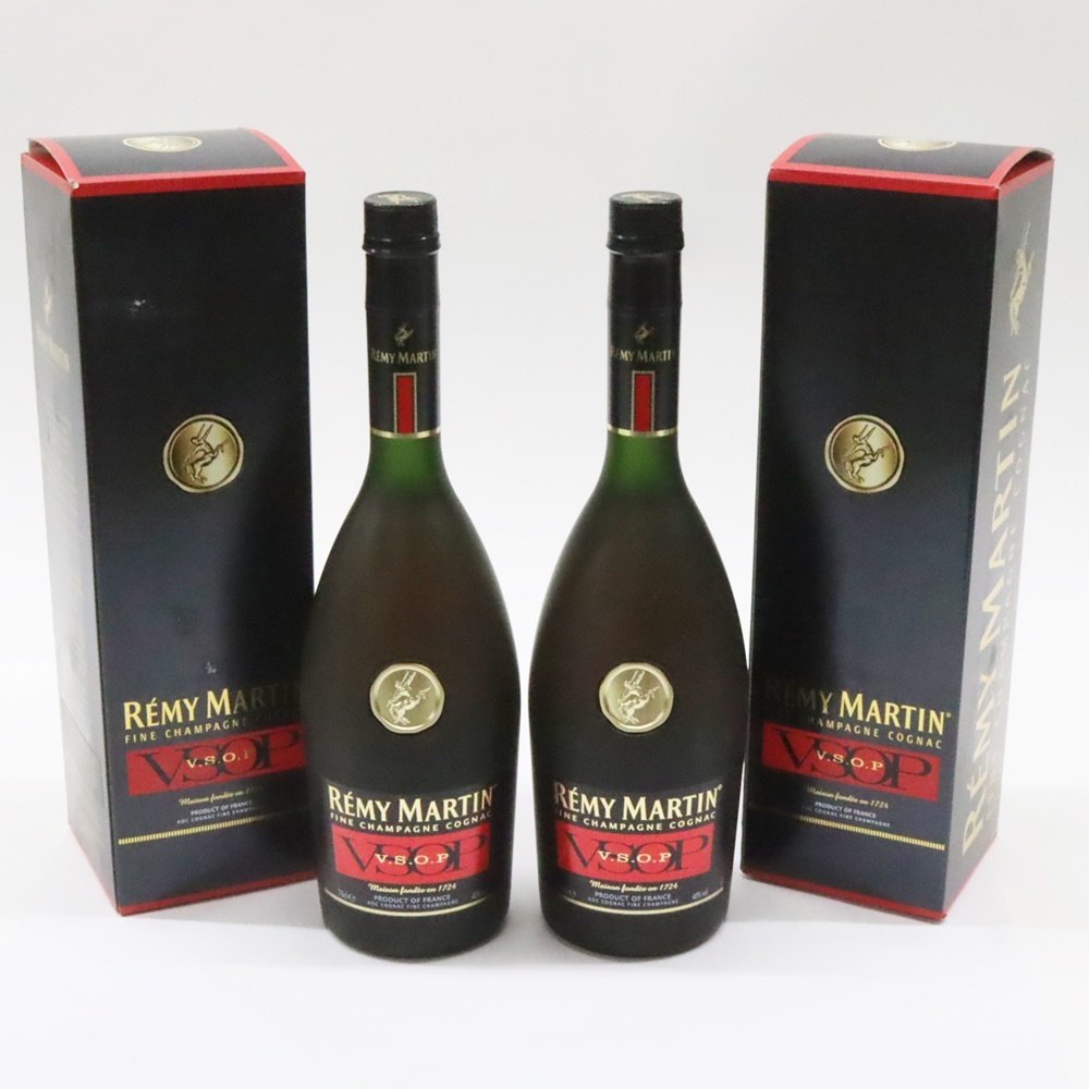 【希少・特級】レミーマルタン VSOP 旧ボトル 2本セット（箱付き）古酒 飲料・酒 【希少・特級】レミーマルタン VSOP 旧ボトル 2本セット（箱