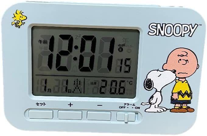 スヌーピー 目覚まし時計 デジタル : 目覚まし チャーリーブラウン