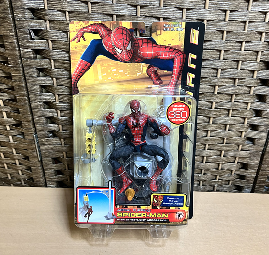 未開封 スパイダーマン2 エアリアルフリッピング 6インチ アクション 