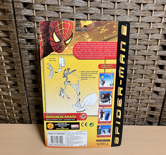 未開封 スパイダーマン2 エアリアルフリッピング 6インチ アクション 