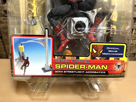 未開封 スパイダーマン2 エアリアルフリッピング 6インチ アクション 