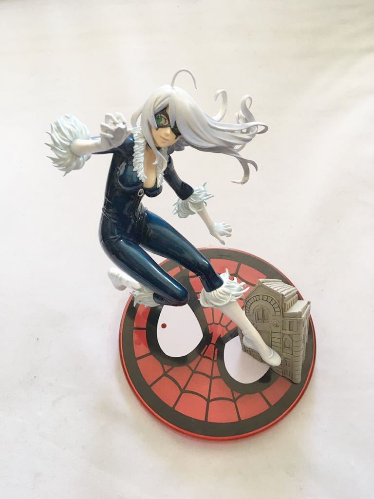 コトブキヤ マーベル Marvel 美少女 フィギュア ブラックキャット 山下しゅんや コミック アニメ 売買されたオークション情報 Yahooの商品情報をアーカイブ公開 オークファン Aucfan Com