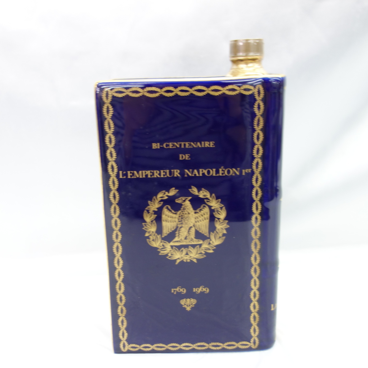 【未開栓】コニャック CAMUS ブック青 ブック ナポレオン カミュ CAMUS 陶器ボトル NAPOLEON 青 700ml CAMUS