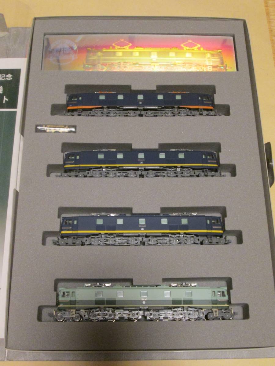 □現状品□ KATO（カトー）10-260 40周年記念 EF58 試験塗装機 4両