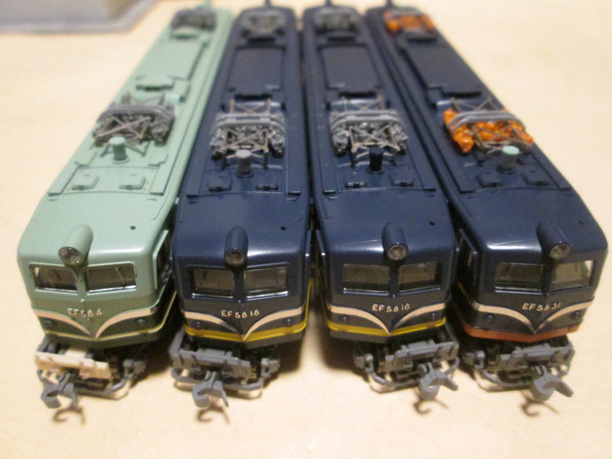 □現状品□ KATO（カトー）10-260 40周年記念 EF58 試験塗装機 4両