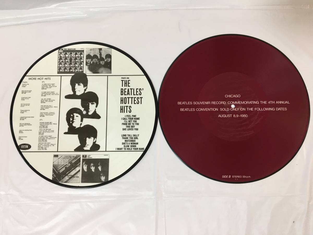 ☆T049☆LP レコード ビートルズ The Beatles ピクチャーレコード