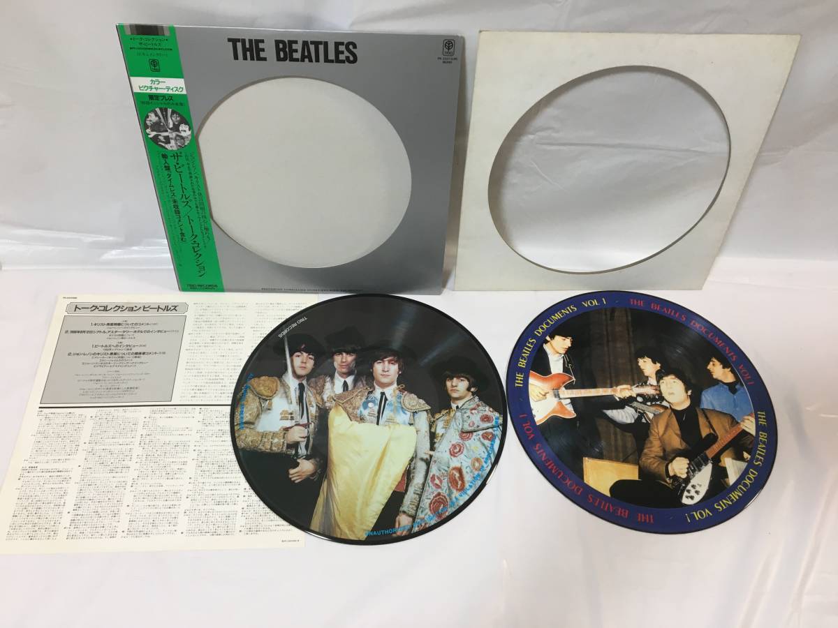 ☆T049☆LP レコード ビートルズ The Beatles ピクチャーレコード