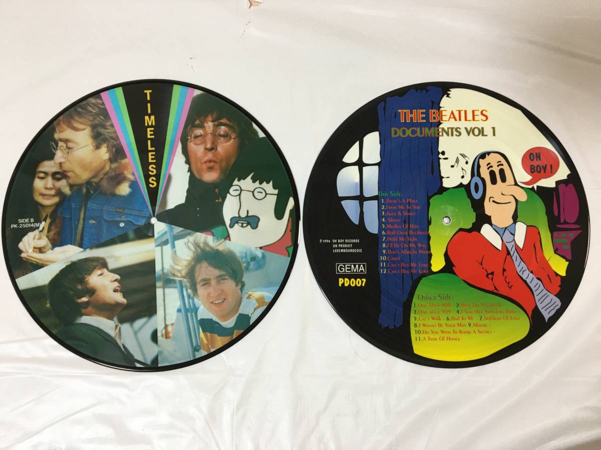 ☆T049☆LP レコード ビートルズ The Beatles ピクチャーレコード