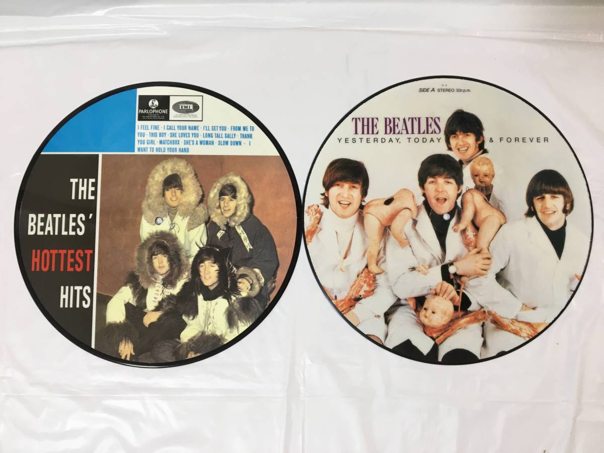 ☆T049☆LP レコード ビートルズ The Beatles ピクチャーレコード