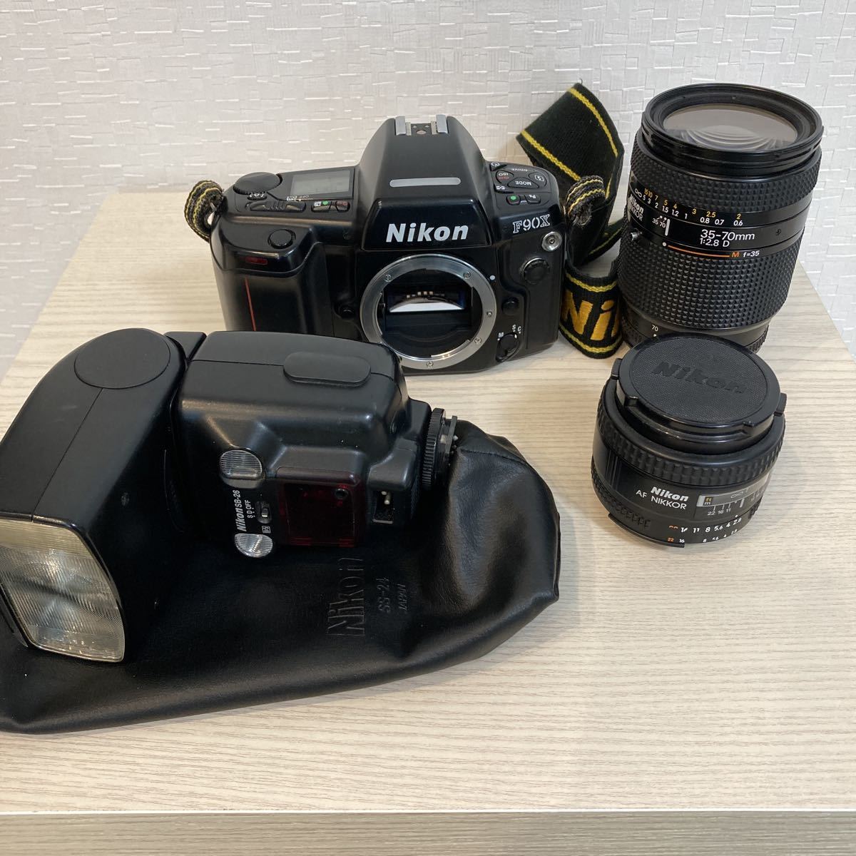 ジャンク品 Nikon F90X カメラ レンズ ストロボ セット カメラ、光学