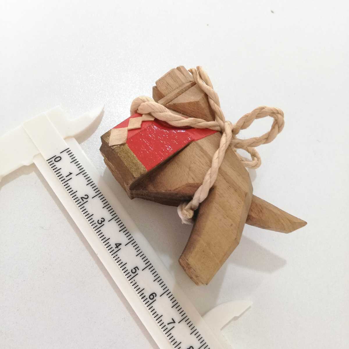 土佐伝統工芸品 木彫り 土佐犬 横綱 一刀彫り 置物 7.1cm [犬 闘犬