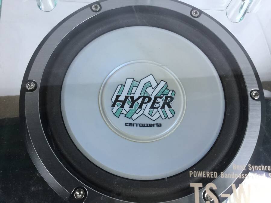 carrozzeria TS-WX900A カー用サブウーハー 約W690xH140xD300(mm