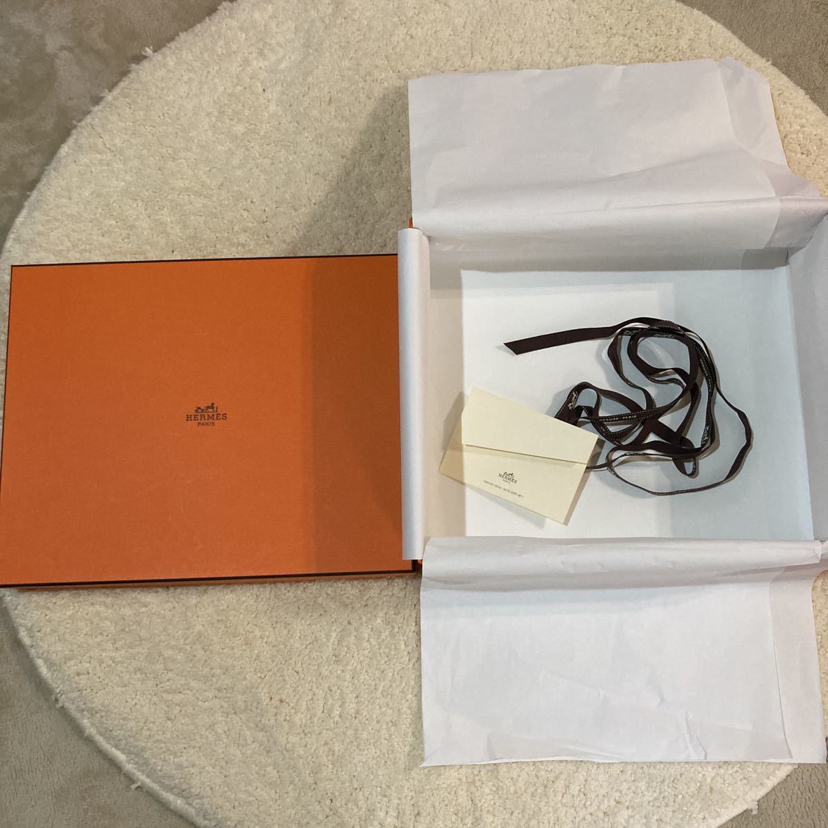 エルメス 空箱 36×29×12 BOX 空き箱 HERMES 化粧箱 保存箱
