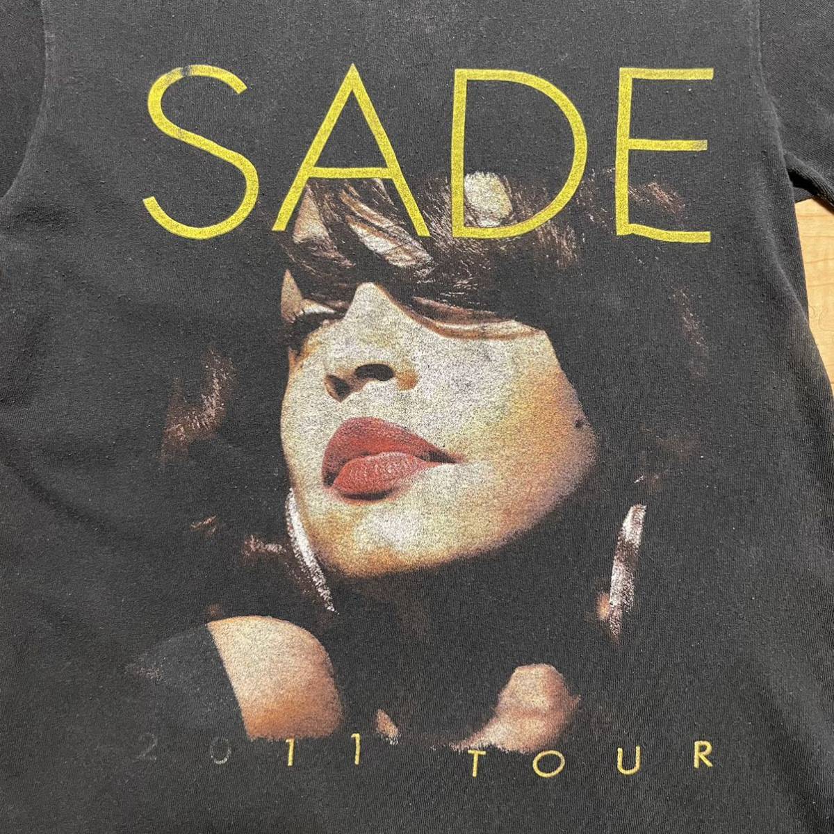 希少 SADE 2011 TOUR ヴィンテージ Tシャツ シャーデー ツアー RAP TEE 