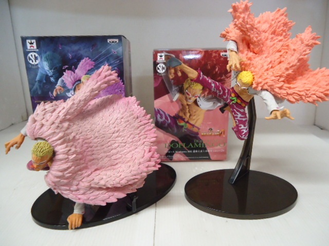 Scultures Big 造形王頂上決戦 ドンキホーテ ドフラミンゴ Scultures Big 造形王造形王頂上決戦 2種 セット One Piece 売買されたオークション情報 Yahooの商品情報をアーカイブ公開 オークファン Aucfan Com
