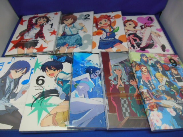 Md V01 025 60サイズ アイドルマスター 9巻セット Blu Ray Cd アニメ 4巻の冊子無し 日本 売買されたオークション情報 Yahooの商品情報をアーカイブ公開 オークファン Aucfan Com