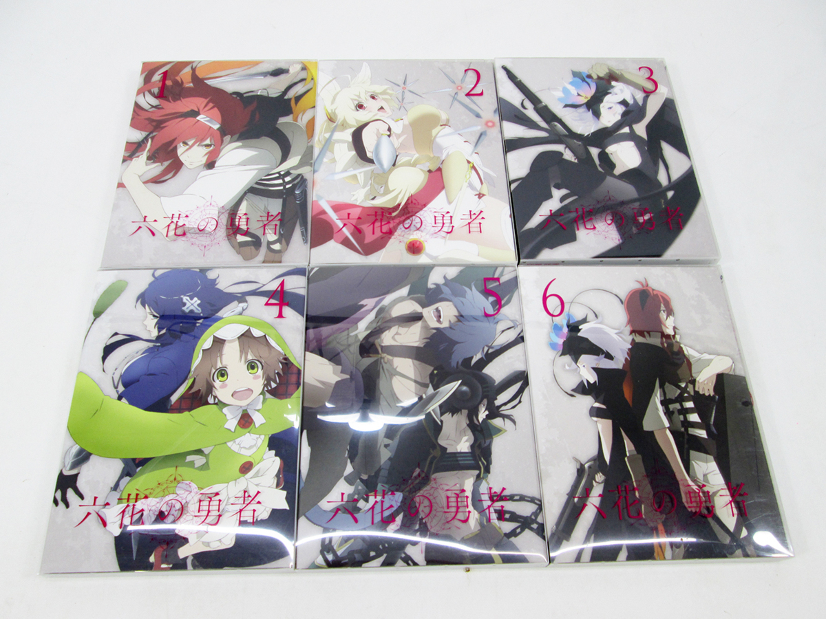 〇【中古】DVD 六花の勇者 全6巻 セット 絵コンテ付 アニメ(ら行 