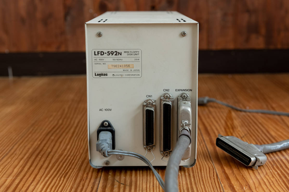 ロジテック Logitec FDD UNIT LFD-592N 5インチ フロッピーディスク