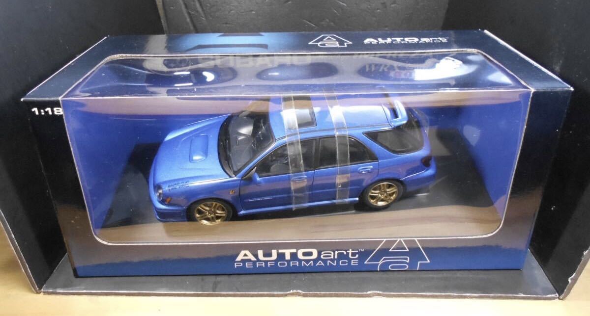 オートアート 1/18 スバル インプレッサ スポーツワゴン STi WRX