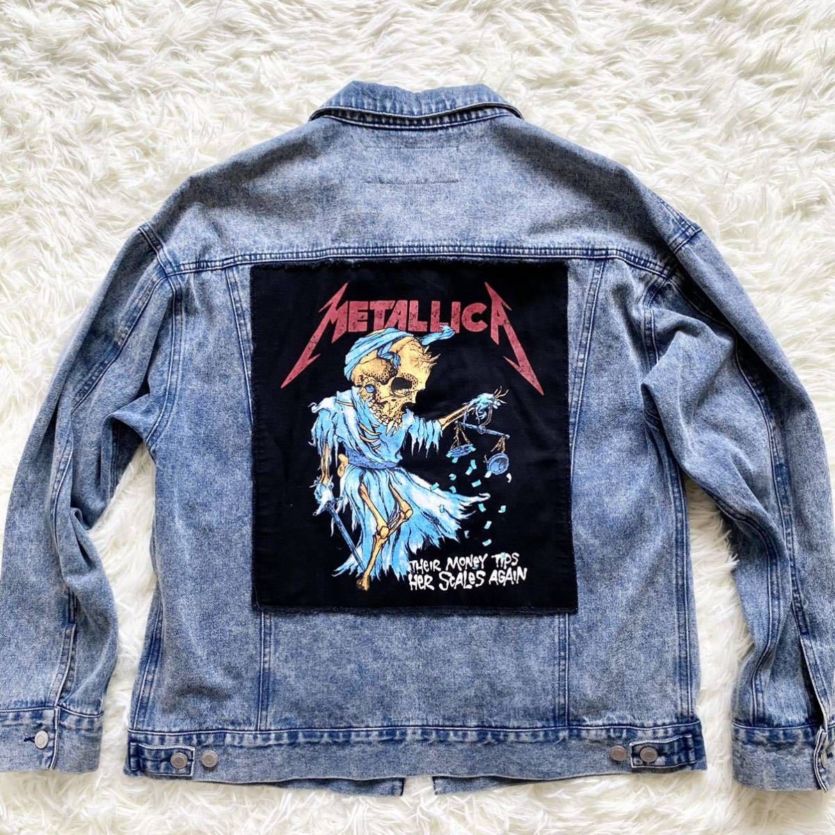 美品】METALLICA メタリカ デニムジャケット Gジャン ジージャン 